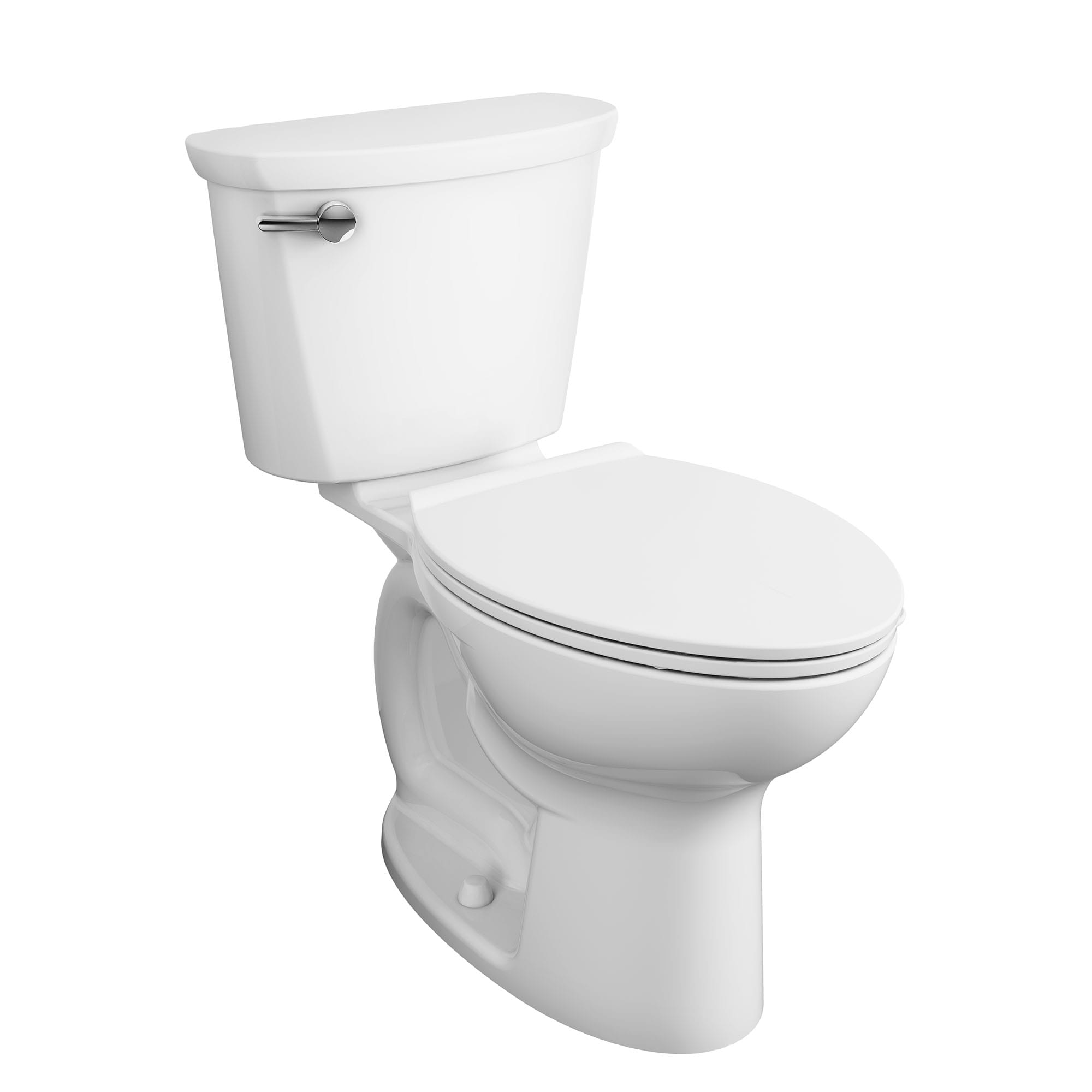 Toilette Cadet PRO, 2 pièces, 1,28 gpc/4,8 lpc, compacte, à cuvette allongée à hauteur de chaise, sans siège